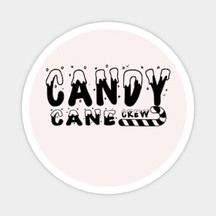 Candy Cane Crew Magnet